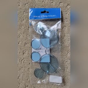 Tokyo Disney Park Mickey Shaped Sunglasses Light Blue